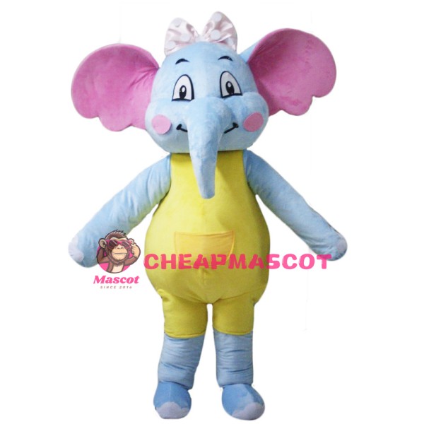 Female Elephant Mascot Costume
