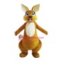 Happy Adult Kangaroo Mascot Costume