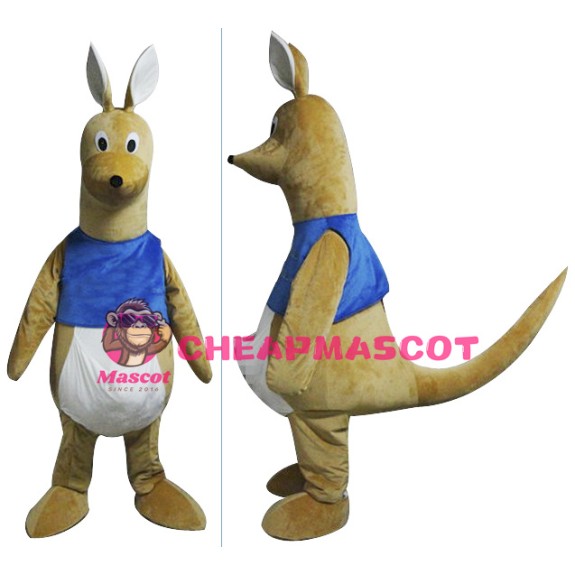 Cute Adult Kangaroo Mascot Costume