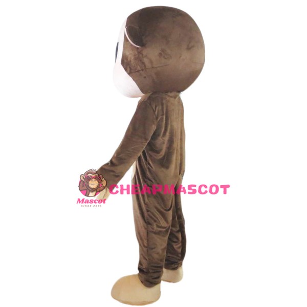 Big Head Monkey Mascot Costume