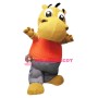 Little Cute Hippo Mascot Costume