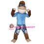 Strong Monkey Mascot Costume