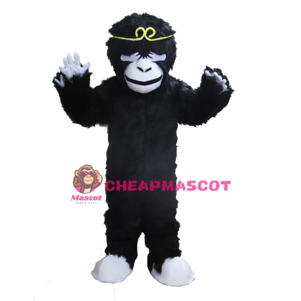 Handmade Plush Orangutan Mascot Costume