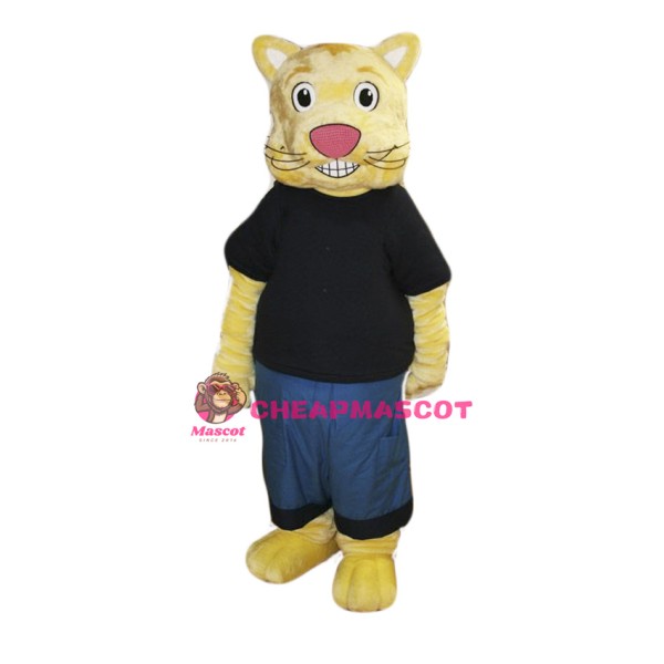 Cookie the Culture Cat Mascot Costume