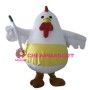 Fat Chicken Mascot Costume