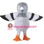 Grey Pigeon Mascot Costume