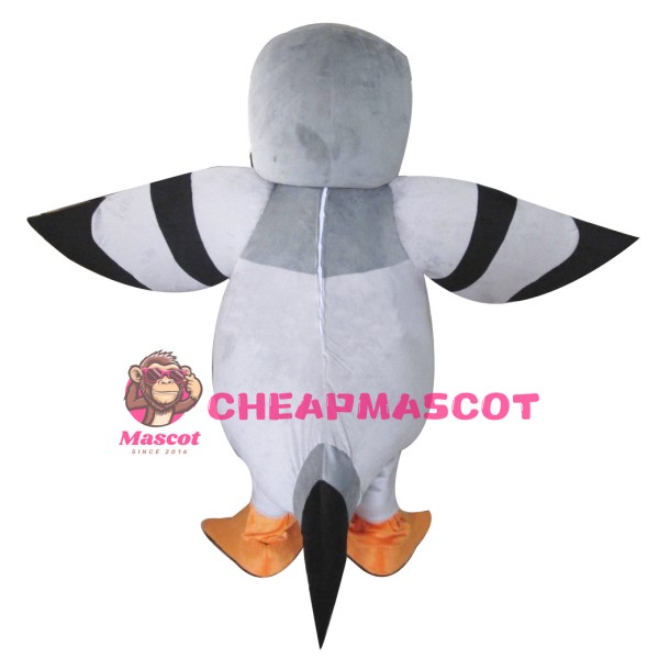 Grey Pigeon Mascot Costume