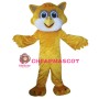 Yellow Owl Mascot Costume