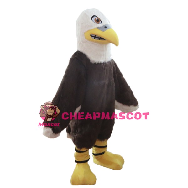 Furry Eagle Mascot Costume