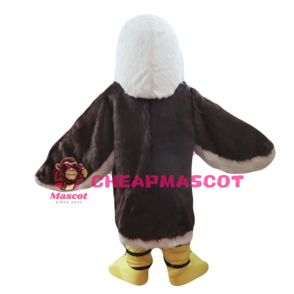 Furry Eagle Mascot Costume