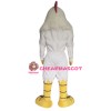 Power White Rooster Mascot Costume