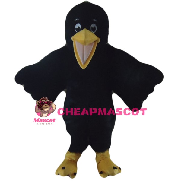 Black Bird Mascot Costume