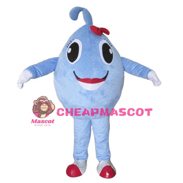 Blue Ball Mascot Costume