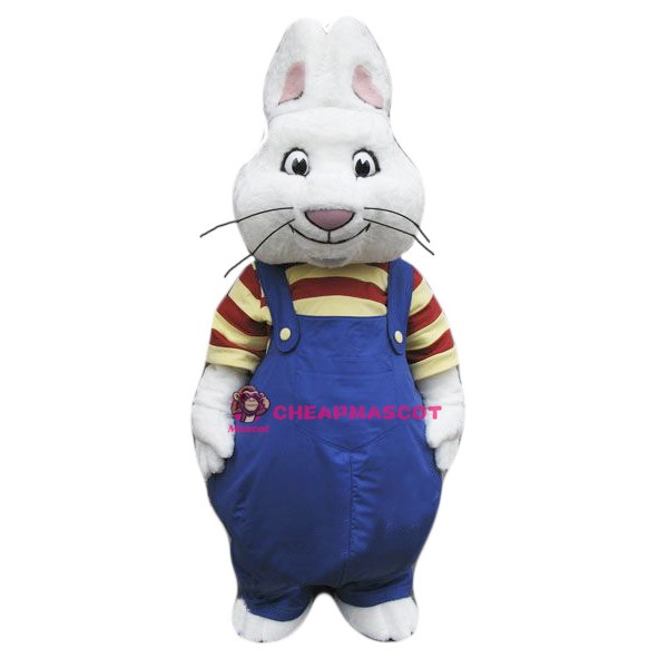Max Rabbit Mascot Costume