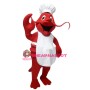 Chef Lobster Mascot Costume
