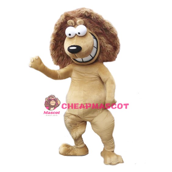 Happy Lion Mascot Costumes