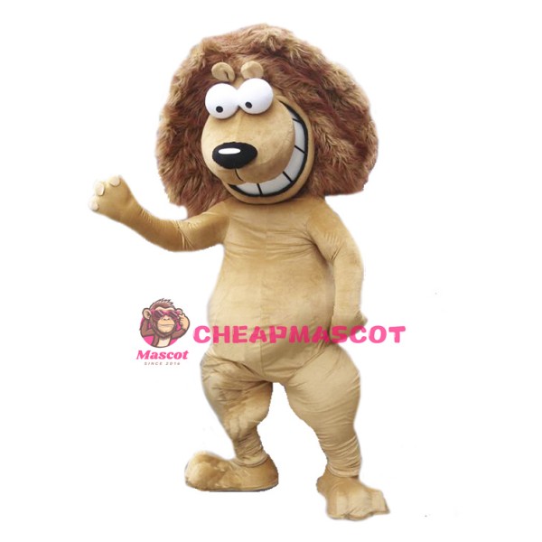 Happy Lion Mascot Costumes