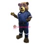 Police Bear Mascot Costume