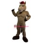 Power Brown Horse Mascot Costume
