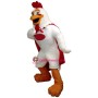 White Rooster Mascot Costume