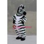 Green Zebra Mascot Costume