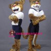 Single Power Jaguar Mascot Costume