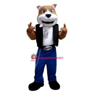 Cool Dog Mascot Costume
