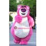 Cute Pink Bear Mascot Costume