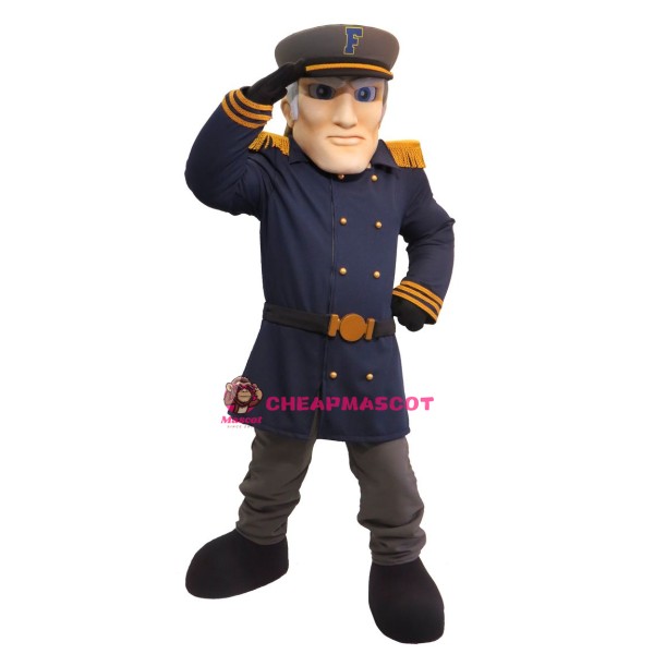 Admiral Dave Mascot Costume