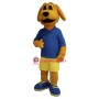 Cute Golden Dog Mascot Costume