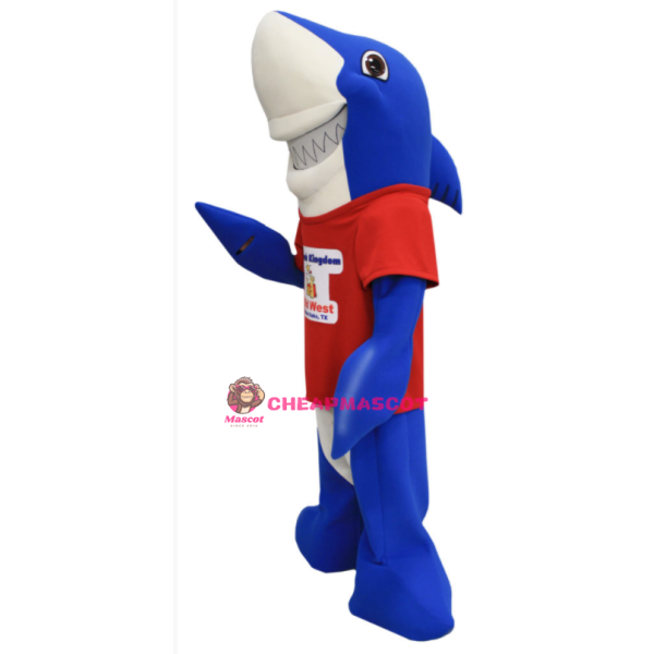 Splash Kingdom Shark Mascot Costume
