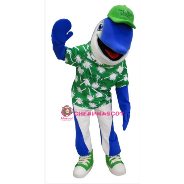 Cool Dolphin Mascot Costume