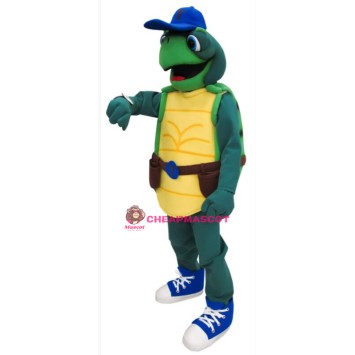 Tanner Turtle Mascot Costume