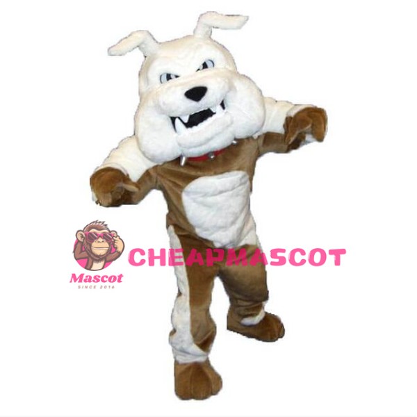 Greenstone Bulldog Mascot Costume