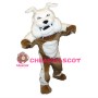 Greenstone Bulldog Mascot Costume