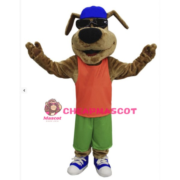 Happy Dog Mascot Costume