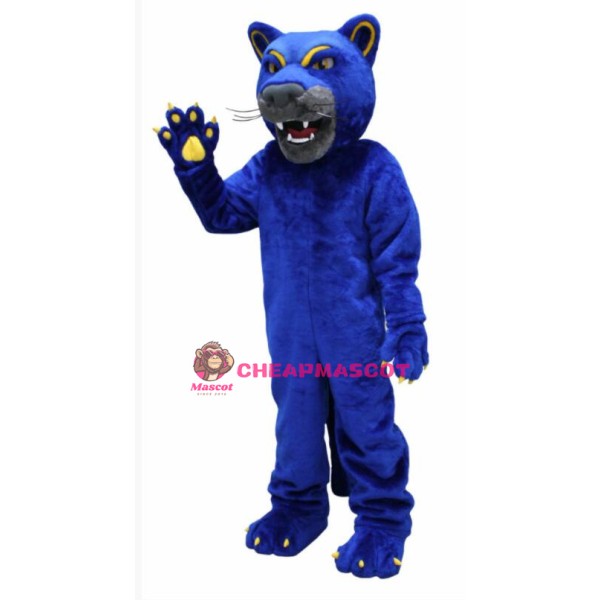 Blue Prowler Panther Mascot Costume