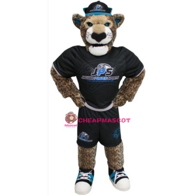 Power Sport Jaguar Mascot Costume