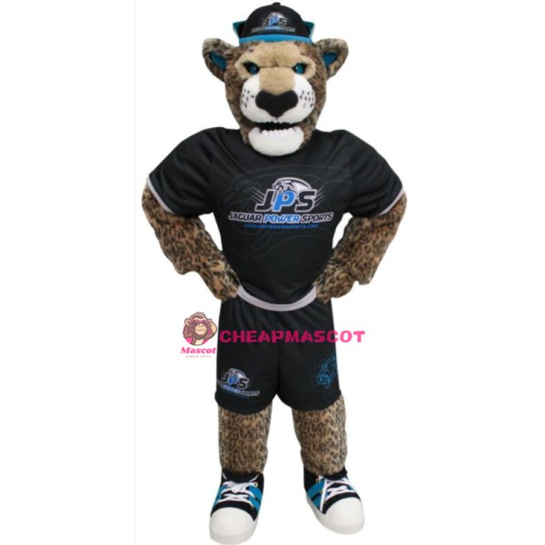 Power Sport Jaguar Mascot Costume