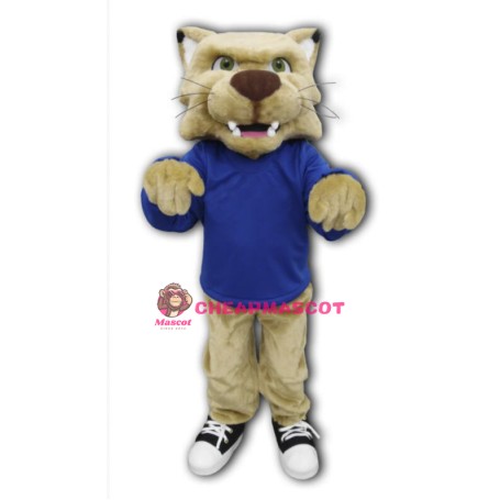 College Bobcat Mascot Costume
