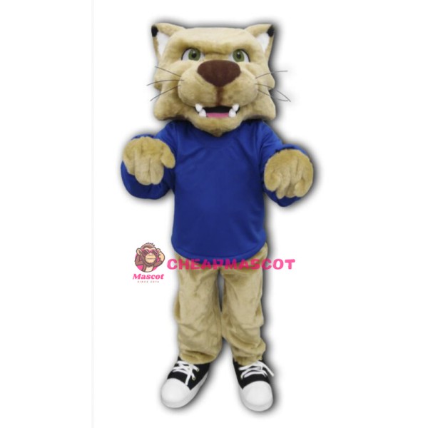 College Bobcat Mascot Costume