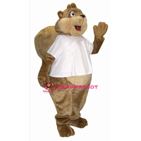 Cash Squirrel Mascot Costume