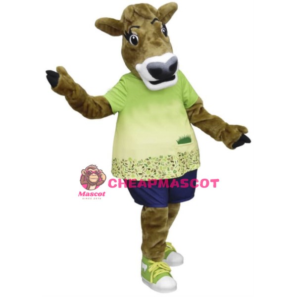 Gurt Cow Mascot Costume