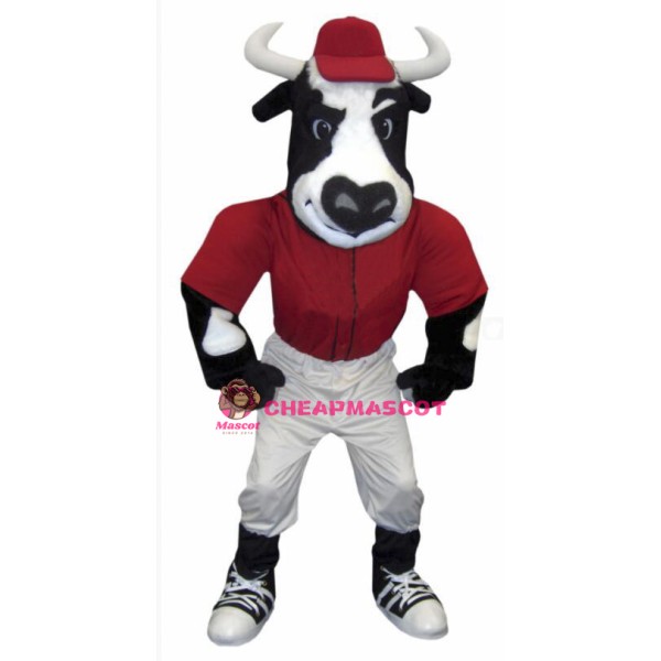 Tipper The Cow Mascot Costume