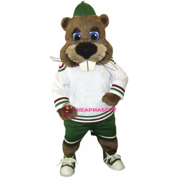College Sport Beaver Mascot Costume