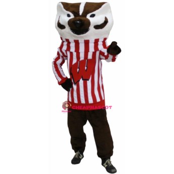 Bucky Badger Mascot Costume