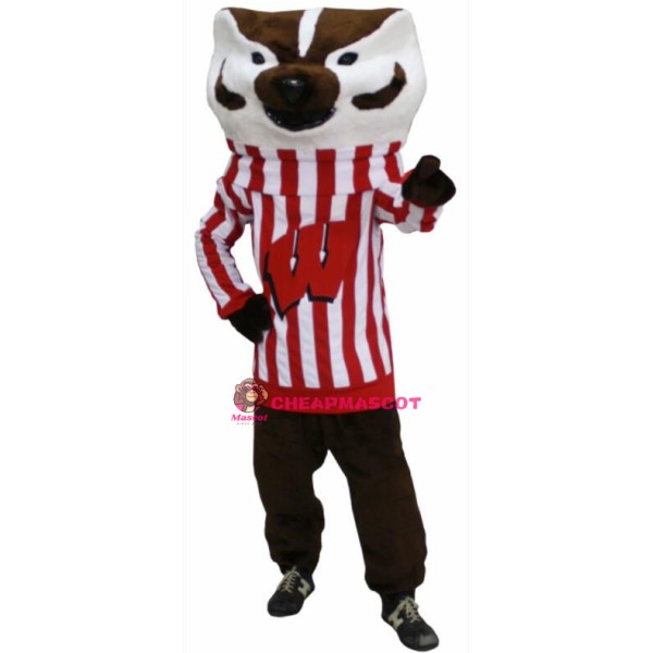 Bucky Badger Mascot Costume