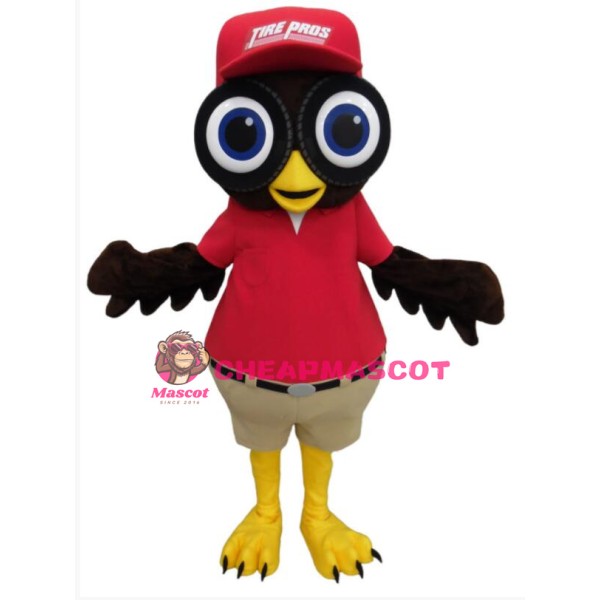 Sunny Owl Mascot Costume