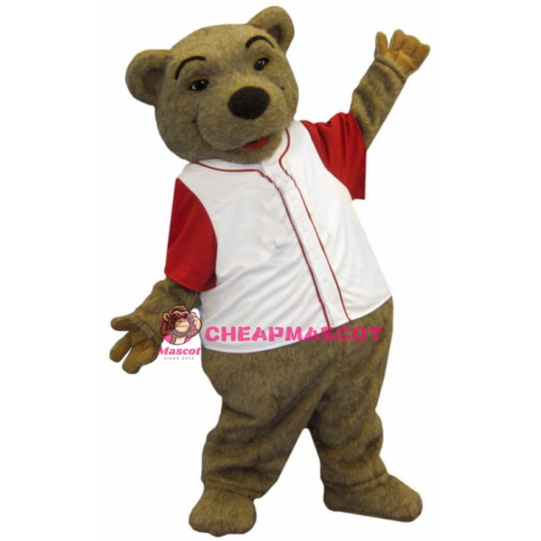 Lovely Brown Bear Mascot Costume
