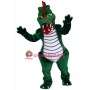 Green Dragon Mascot Costume